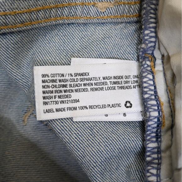 Universal Thread Womens 2/26R Vintage Midi Jean Shorts - Picture 10 of 10